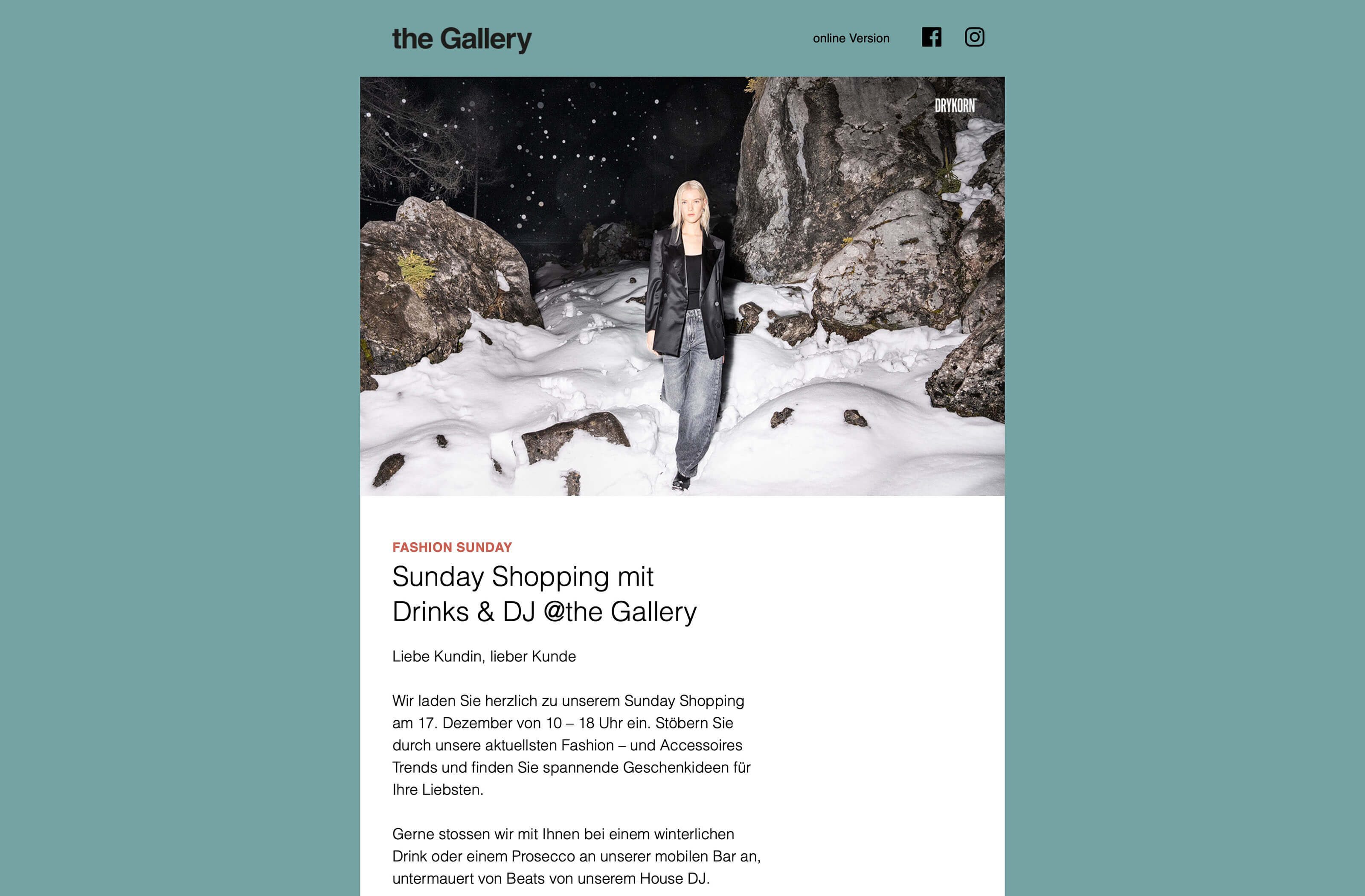 the Gallery Newsletter