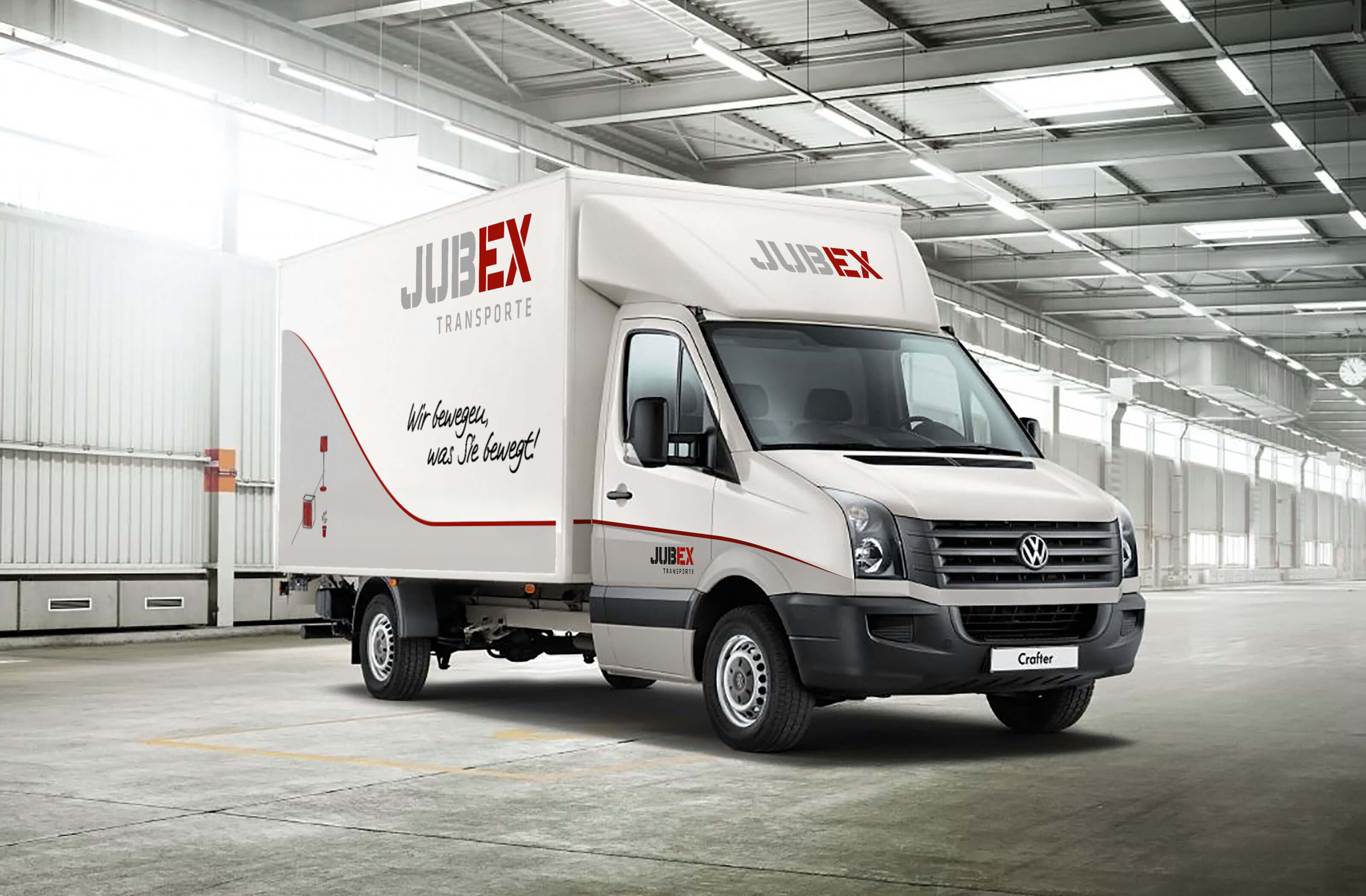 Jubex Lieferwagen Mockup